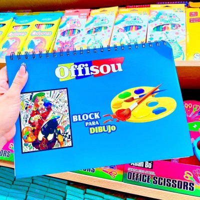block de dibujo offisou
