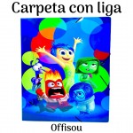 carpeta con liga con fuguras 38x26cm