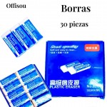 borra blanca x30pcs 