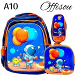 #1bolso tripark 3pcs (Promocion ninos)bolso+cartuchera+lonchera16pulga #1bolso tripark 3pcs (Promocion ninos)bolso+cartuchera+lonchera16pulga
