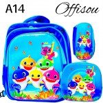 #1bolso tripark 3pcs (Promocion ninos)bolso+cartuchera+lonchera16pulga #1bolso tripark 3pcs (Promocion ninos)bolso+cartuchera+lonchera16pulga