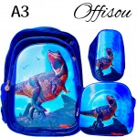 #1bolso tripark 3pcs (Promocion ninos)bolso+cartuchera+lonchera16pulga #1bolso tripark 3pcs (Promocion ninos)bolso+cartuchera+lonchera16pulga