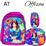 #1bolso tripark 3pcs (Promocion ninas) bolso+cartuchera+lonchera 16pulga #1bolso tripark 3pcs (Promocion ninas) bolso+cartuchera+lonchera 16pulga