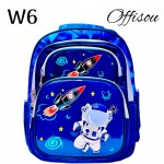 #4bolso de nin@ #16006-1 (W)(2pcs-bolso+cartuchera)(largo=39cm-ancho=28cm)(1065&*12) 