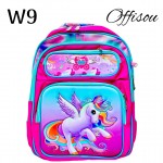 #4bolso de nin@ #16006-1 (W)(2pcs-bolso+cartuchera)(largo=39cm-ancho=28cm)(1065&*12) 