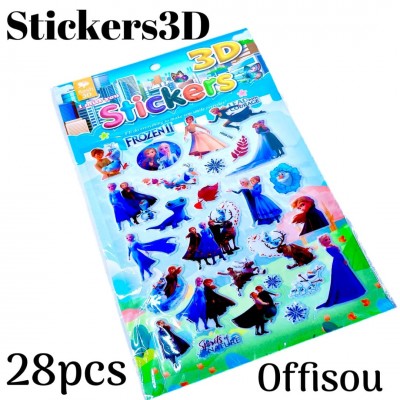 calcomanias stickers 3d