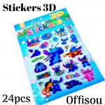 calcomanias stickers 3d