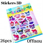 calcomanias stickers 3d