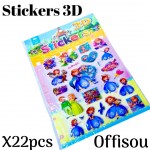 calcomanias stickers 3d