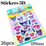 calcomanias stickers 3d