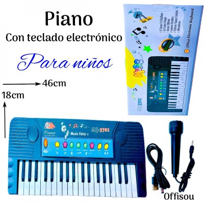 piano con teclado electronio 2269-4