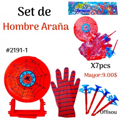 set de hombre arana 2191-1