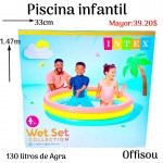 piscina infantil 1.47mx33cm