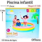 piscina infantil 1.14mx25cm