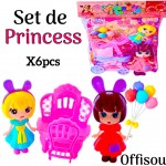 muneca princess toys #2195-45