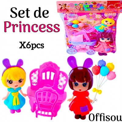 muneca princess toys #2195-45