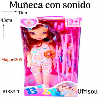 muneca para ninas 1881-1