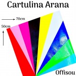 cartulina arana x10und  50x70cm