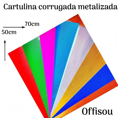 cartulina corugada 50x70 x10