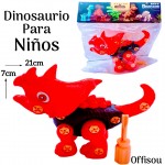 juguete dragon rojo#2195-16