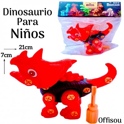 juguete dragon rojo#2195-16