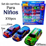 set de carrito x10 #2282-9