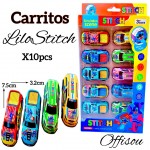 set de carritos x10 #2282-10