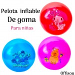 pelota goma para nina