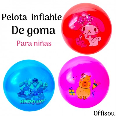 pelota goma para nina