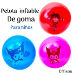 pelota goma para nina