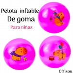 pelota goma para nina