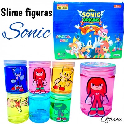 slime figuras sonic (p)