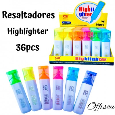 resaltado highligter blanco