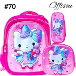 #1)bolso3pvs ninas (lonchera+cartuchera+bolso)16pulga