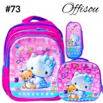 #1)bolso3pvs ninas (lonchera+cartuchera+bolso)16pulga