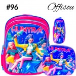 #1)bolso3pvs ninas (lonchera+cartuchera+bolso)16pulga