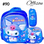 #1)bolso3pvs ninas (lonchera+cartuchera+bolso)16pulga
