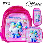 #1)bolso3pvs ninas (lonchera+cartuchera+bolso)16pulga