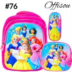 #1)bolso3pvs ninas (lonchera+cartuchera+bolso)16pulga