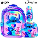 #1)bolso3pvs ninas (lonchera+cartuchera+bolso)16pulga