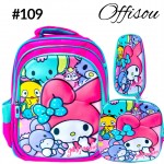#1)bolso3pvs ninas (lonchera+cartuchera+bolso)16pulga