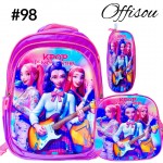 #1)bolso3pvs ninas (lonchera+cartuchera+bolso)16pulga