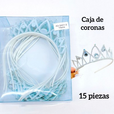 corona para ninas x15pcs