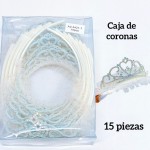 corona para ninas x15pcs