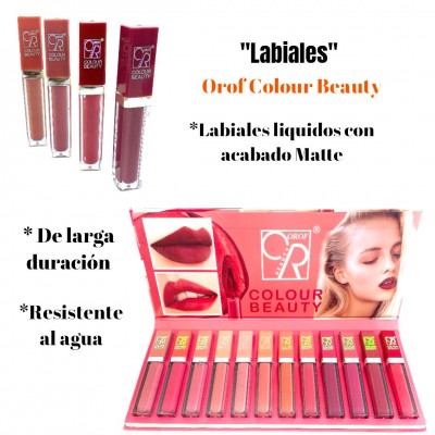 labial matte cr colour beauty#3032(59.4&*12)