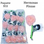 pinza de dama flor