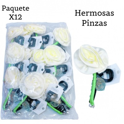 pinza de dama flor