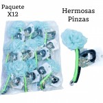pinza de dama flor