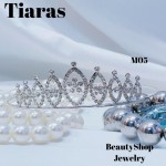 corona con pedreria elegante 