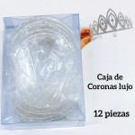corona con pedreria elegante m